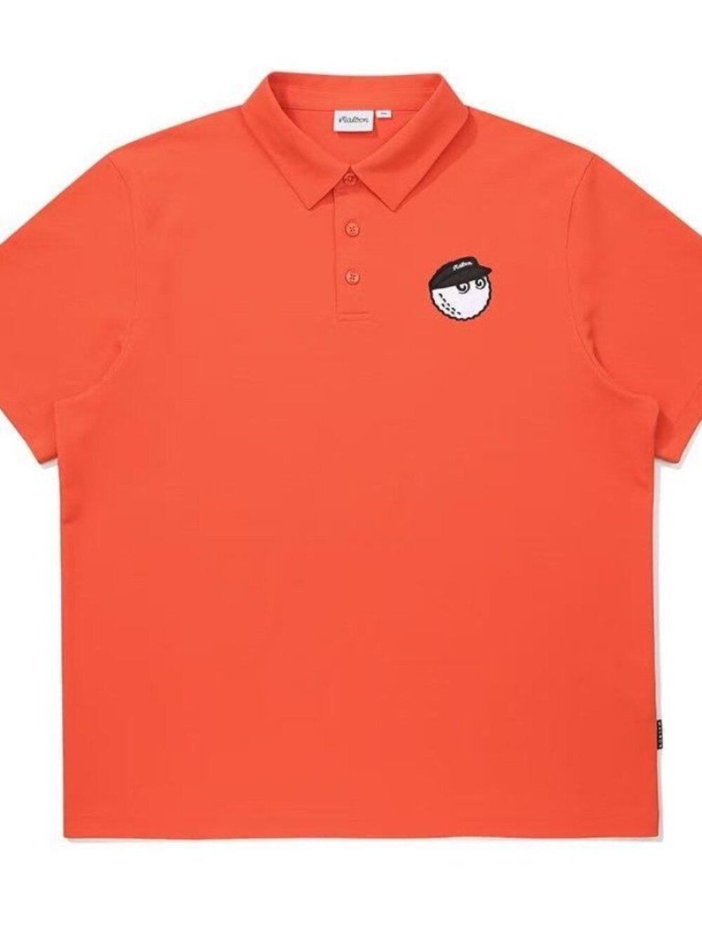 Malbon Men's Lapel Short Sleeve Golf Shirt Top for Outdoor Sports